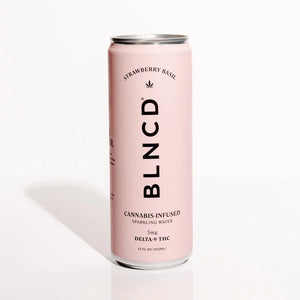 BLNCD Strawberry Basil Sparkling Water 4-Pack