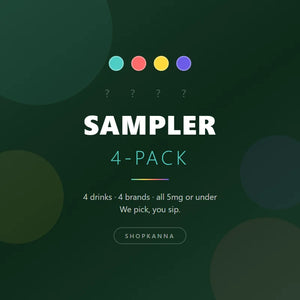 ShopKanna Sampler 4-Pack - 4 drinks from 4 different brands
